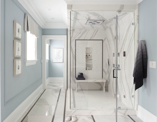 Quartz Shower Walls | GraniteLand